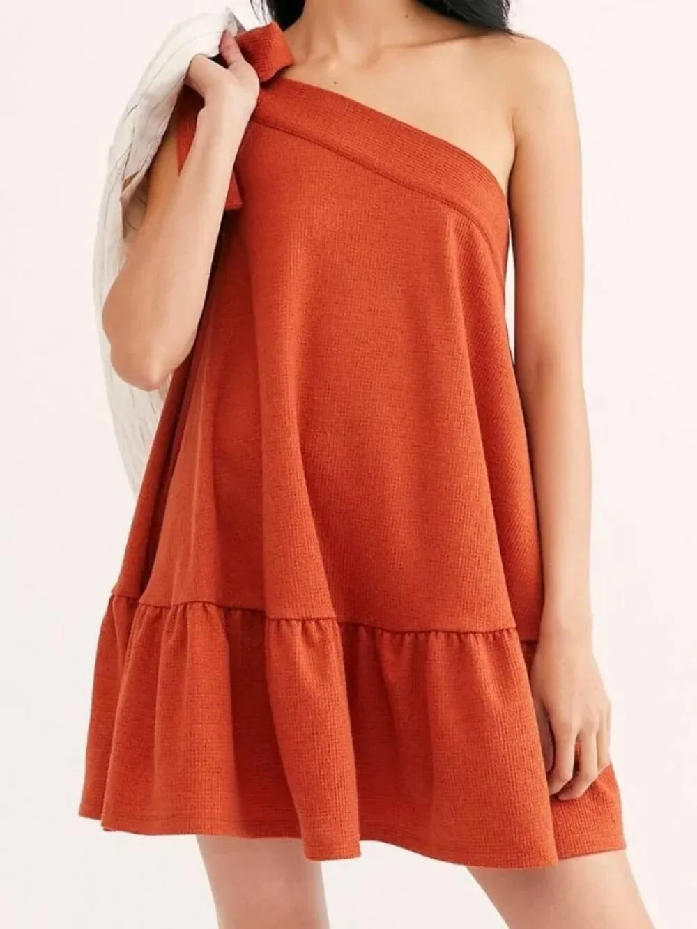 Free People Beach Avery One-Shoulder Dress S - Picture 1 of 12